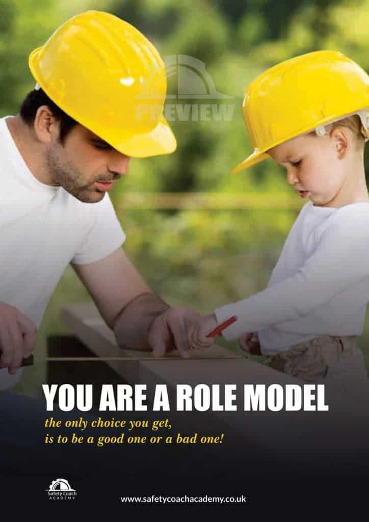 You Are a Role Model Poster - Safety Coach Academy