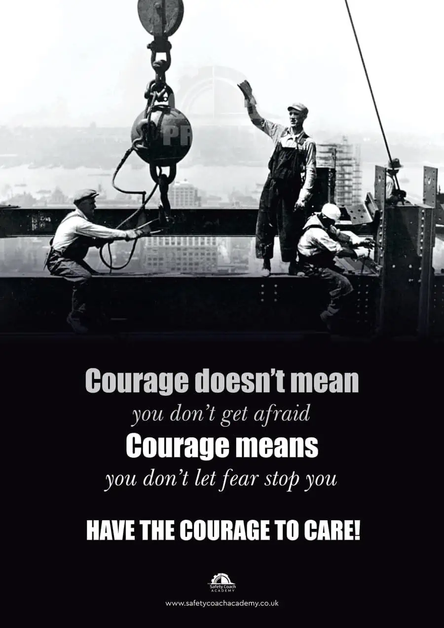 Courage to Care Poster