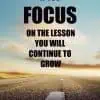 Focus on the Lesson Poster