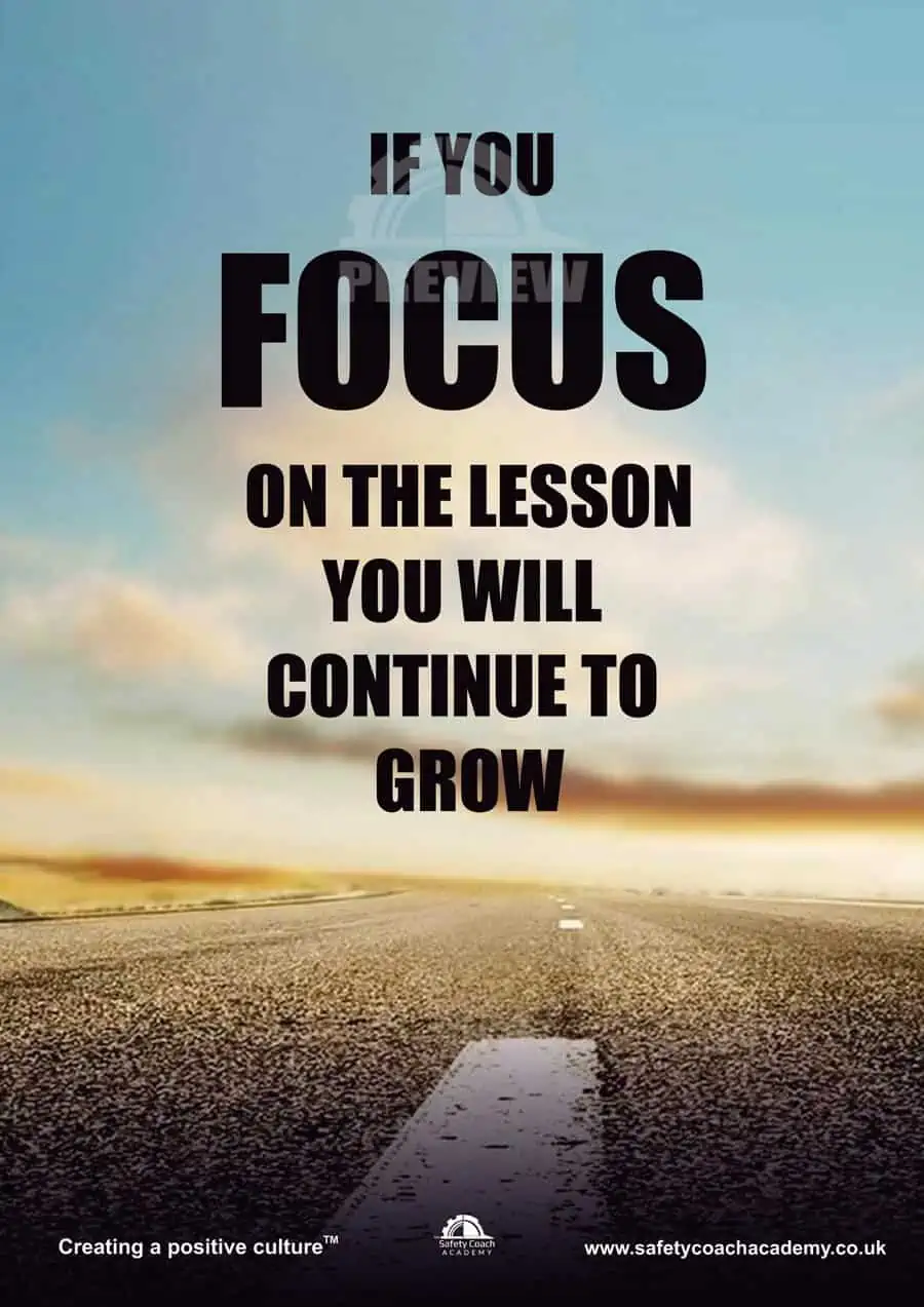 Focus on the Lesson Poster