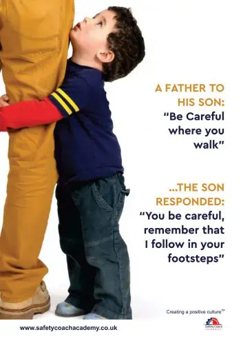 Follow in Your Footsteps Poster