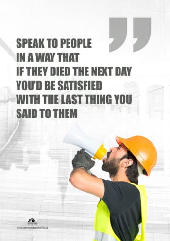 Speak to People Poster