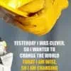 Change Your Self Poster